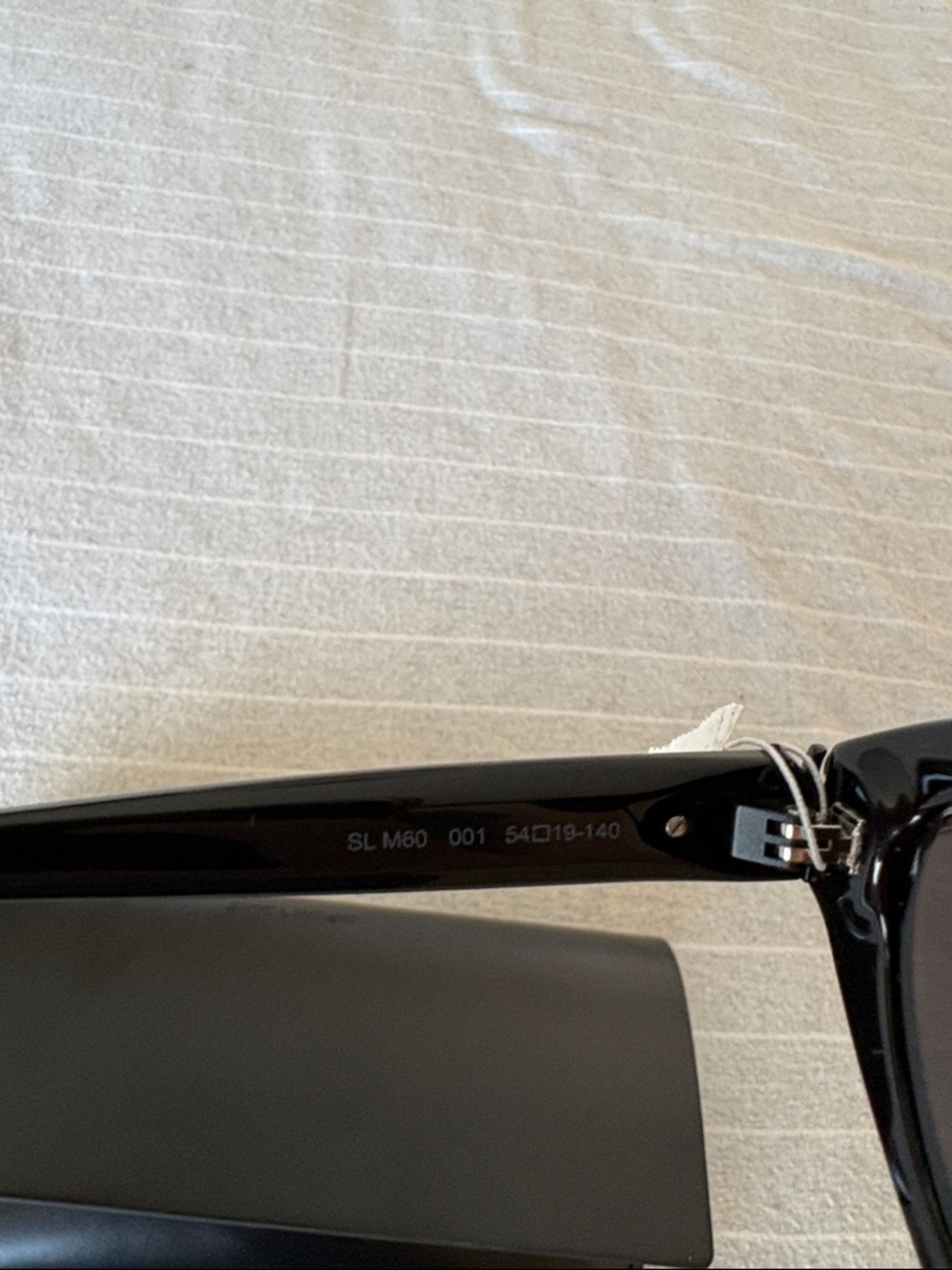 Authentic YSL Black Sunglasses with Logo - Picture 7 of 7